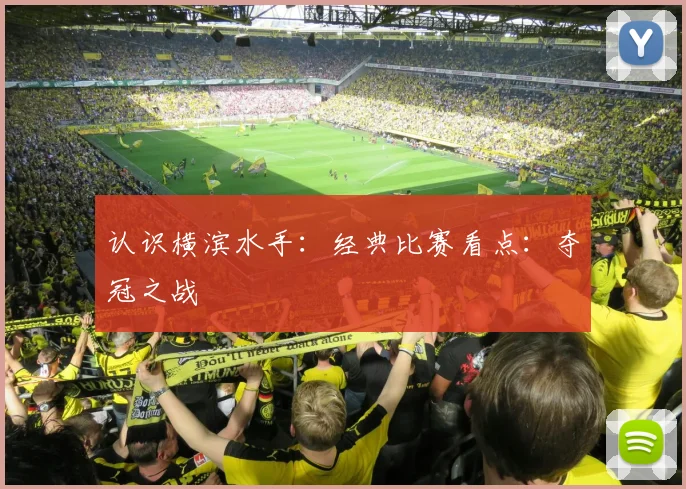 认识横滨水手：经典比赛看点：夺冠之战